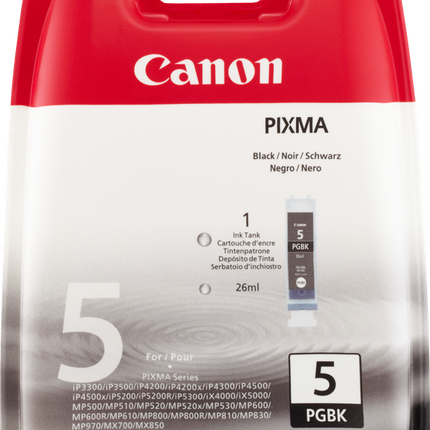 Canon PGI-5bk Schwarz Druckerpatrone 0628B001