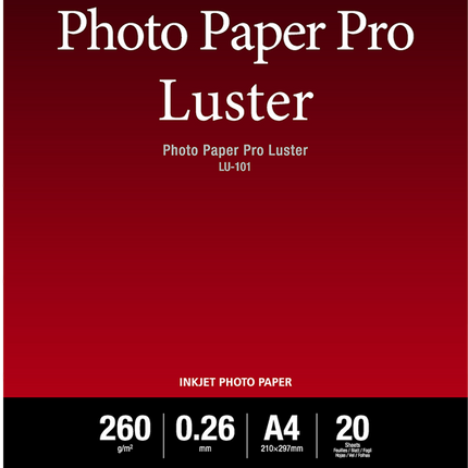 Canon Photo Papier Pro Luster A4 Weiss