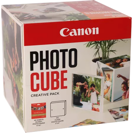 Canon PP-201 - Glänzend - orange - 130 x 130 mm 40 Blatt Fotopapier Orange