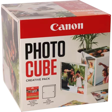 Canon PP-201 - Glänzend - orange - 130 x 130 mm 40 Blatt Fotopapier Orange