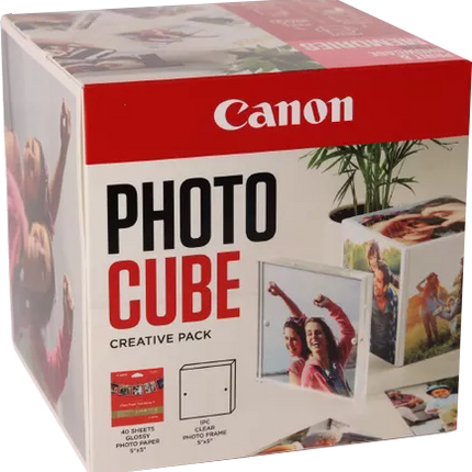 Canon PP-201 - Glänzend - pink - 130 x 130 mm 40 Blatt Fotopapier Pink