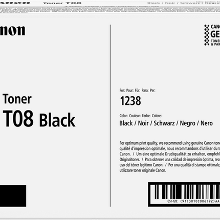 Canon T08 Schwarz Toner