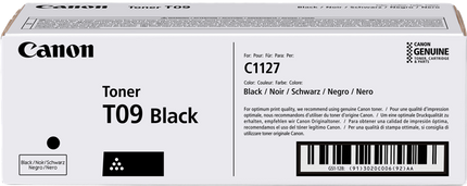 Canon T09 bk Schwarz Toner