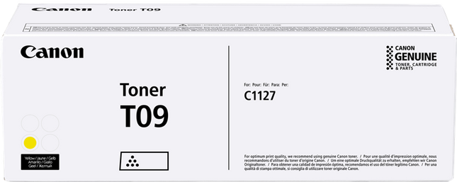 Canon T09 y Gelb Toner