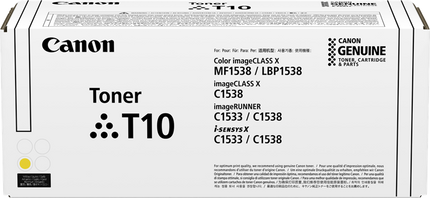 Canon T10 y Gelb Toner