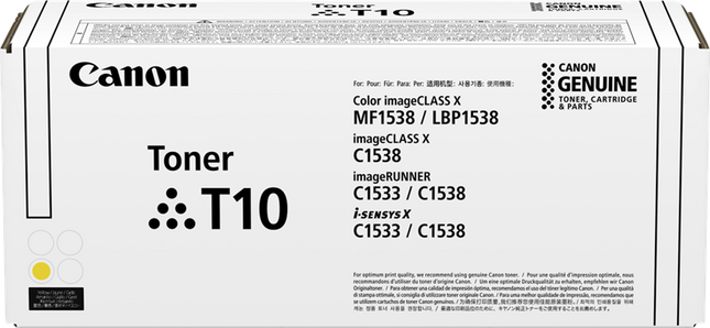 Canon T10 y Gelb Toner