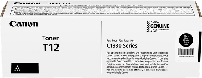 Canon T12 bk Schwarz Toner