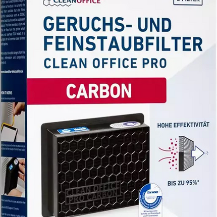 Clean Office PRO CARBON Feinstaubfilter 150 x 120mm 2 Stk.