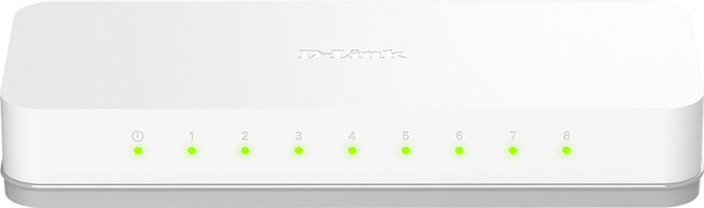 D-Link 8-Port Fast Ethernet Easy Desktop Switch Weiss