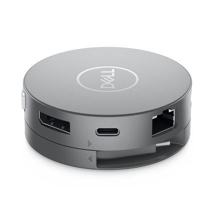 Dell Pro-7-in-1-USB-C-Travel-Adapter Silber
