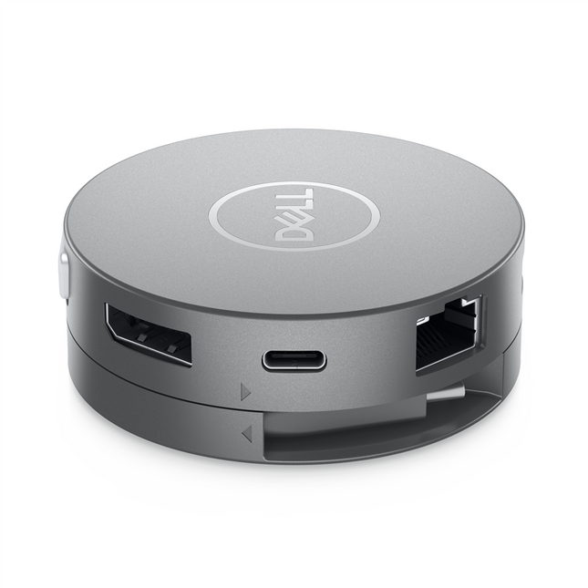 Dell Pro-7-in-1-USB-C-Travel-Adapter Silber
