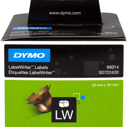 DYMO 99014 Versand-Etiketten 101 x 54mm Weiss