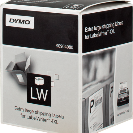 DYMO S0904980 XL-Versandetiketten 104 x 159mm Weiss