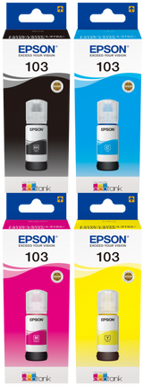 Epson 103 Multipack Schwarz / Cyan / Magenta / Gelb