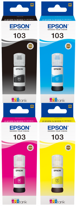 Epson 103 Multipack Schwarz / Cyan / Magenta / Gelb