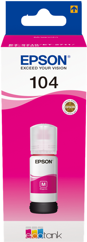 Epson 104 Magenta Druckerpatrone C13T00P340