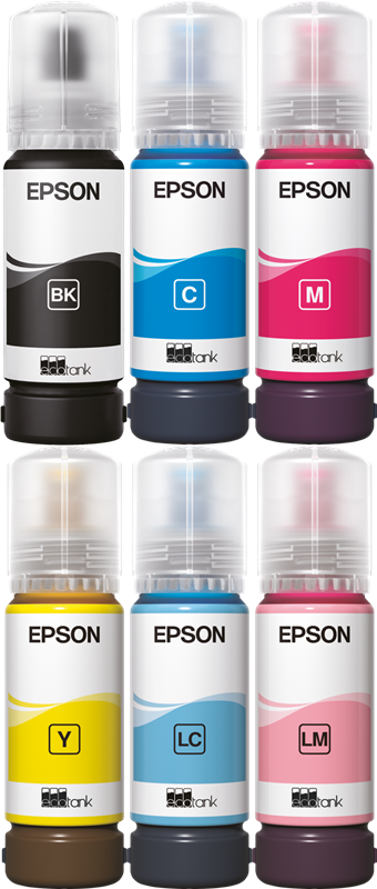 Epson 107 Multipack Schwarz / Cyan / Magenta / Gelb / Cyan (hell) / Pink (hell)