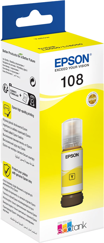 Epson 108 Gelb Druckerpatrone C13T09C44A