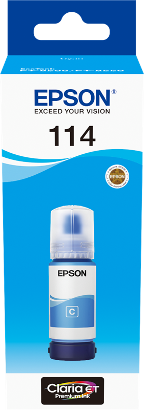 Epson 114 Cyan Druckerpatrone C13T07B240
