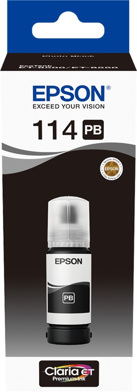 Epson 114 Schwarz (Foto) Druckerpatrone C13T07B140