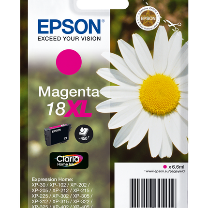 Epson 18 XL Magenta Druckerpatrone C13T18134012