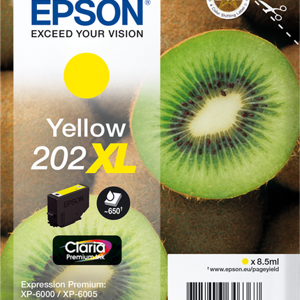 Epson 202XL Gelb Druckerpatrone C13T02H44010