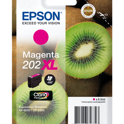 Epson 202XL Magenta Druckerpatrone C13T02H34010