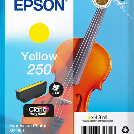 Epson 250 Gelb Druckerpatrone C13T16N44010