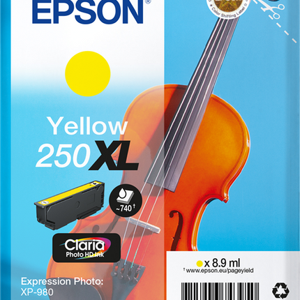 Epson 250 XL Gelb Druckerpatrone C13T16P44010