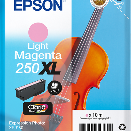 Epson 250 XL Helles Magenta Druckerpatrone C13T16P64010