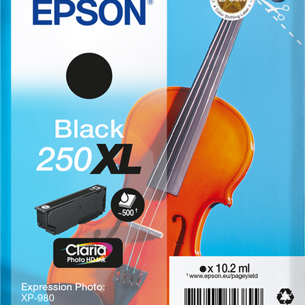 Epson 250 XL Schwarz Druckerpatrone C13T16P14010