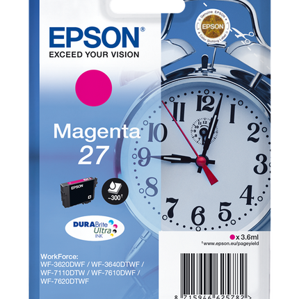 Epson 27 Magenta Druckerpatrone C13T27034012