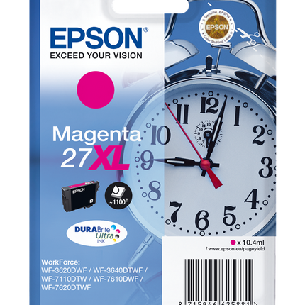 Epson 27 XL Magenta Druckerpatrone C13T27134010