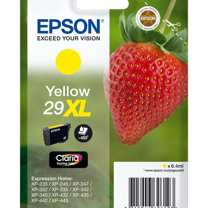 Epson 29 XL Gelb Druckerpatrone C13T29944012