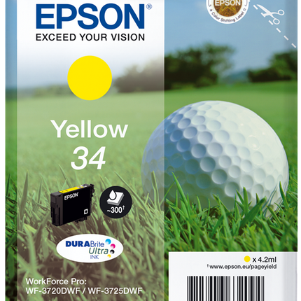 Epson 34 Gelb Druckerpatrone C13T34644010