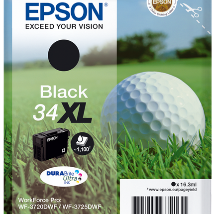 Epson 34 XL Schwarz Druckerpatrone