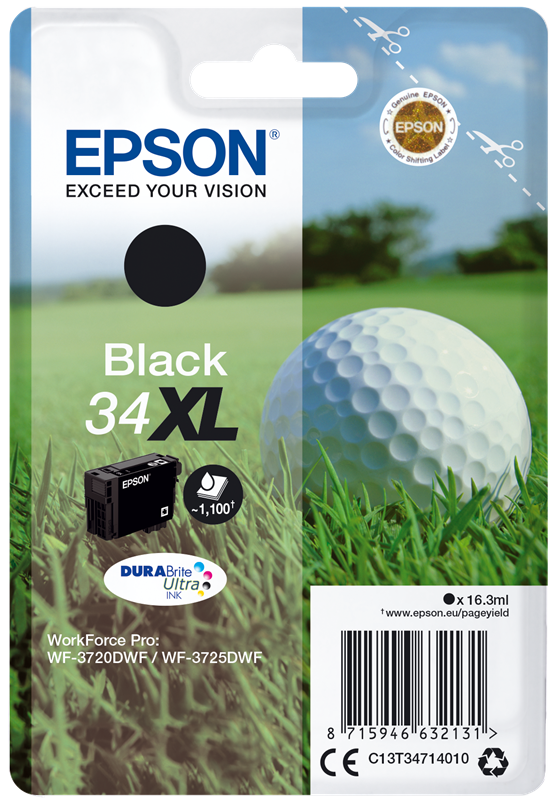 Epson 34 XL Schwarz Druckerpatrone