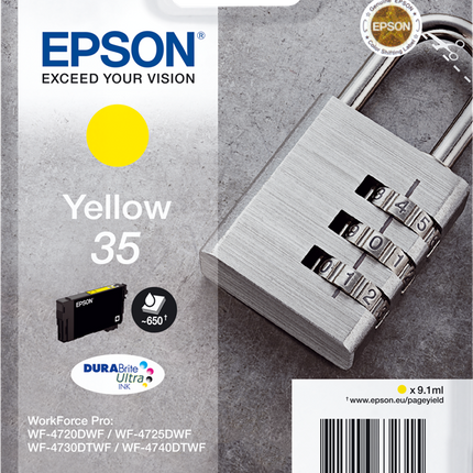 Epson 35 Gelb Druckerpatrone C13T35844010