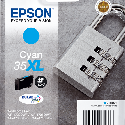 Epson 35XL Cyan Druckerpatrone