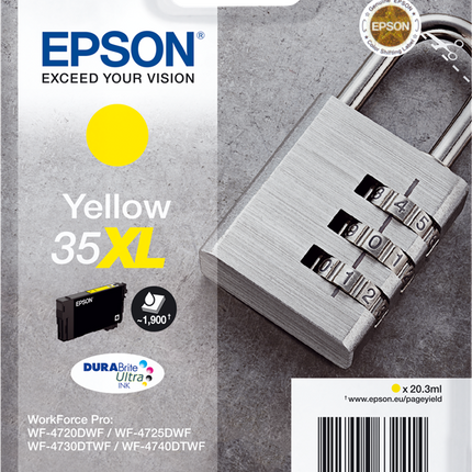 Epson 35XL Gelb Druckerpatrone