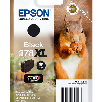 Epson 378XL Schwarz Druckerpatrone C13T37914010