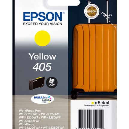 Epson 405 Gelb Druckerpatrone C13T05G44010