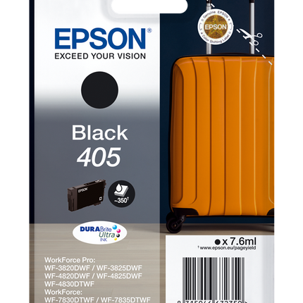 Epson 405 Schwarz Druckerpatrone C13T05G14010