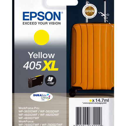 Epson 405 XL Gelb Druckerpatrone C13T05H44010