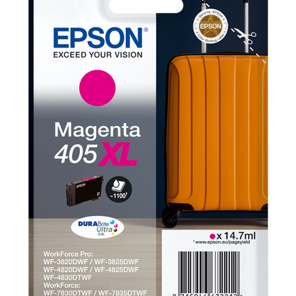 Epson 405 XL Magenta Druckerpatrone C13T05H34010
