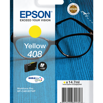 Epson 408 Gelb Druckerpatrone