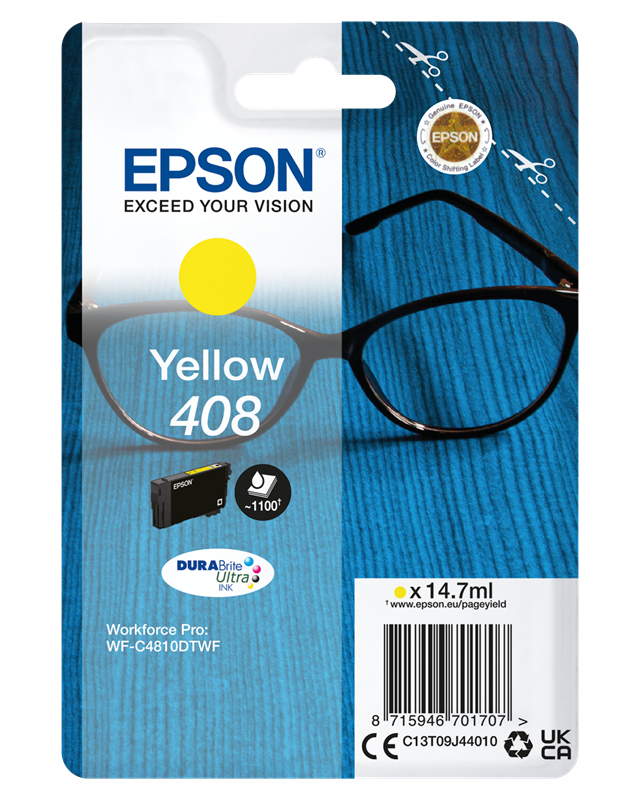 Epson 408 Gelb Druckerpatrone