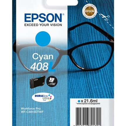 Epson 408L Cyan Druckerpatrone