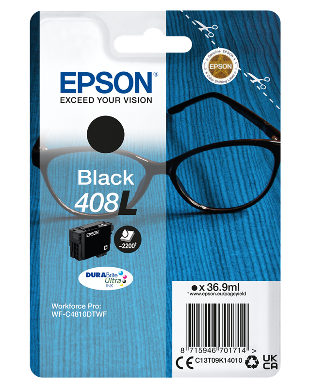 Epson 408L Schwarz Druckerpatrone