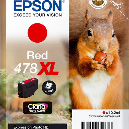 Epson 478XL Rot Druckerpatrone C13T04F54010